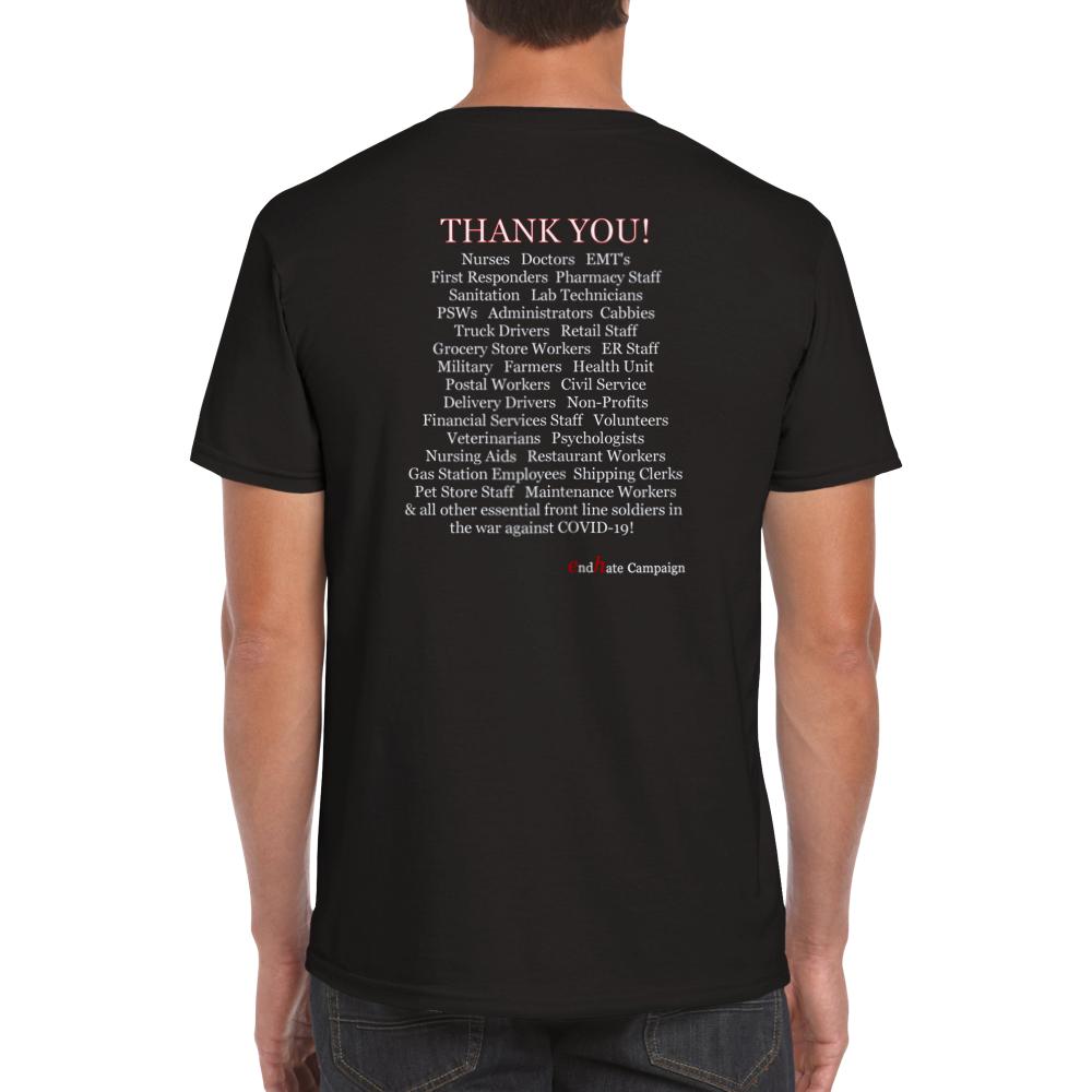 Thank You Front Line Workers - Unisex Crewneck T-shirt